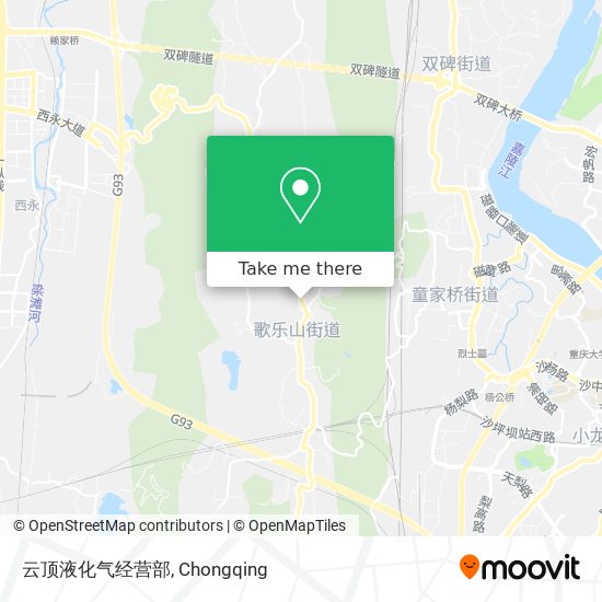 云顶液化气经营部 map