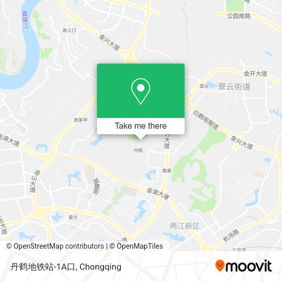 丹鹤地铁站-1A口 map