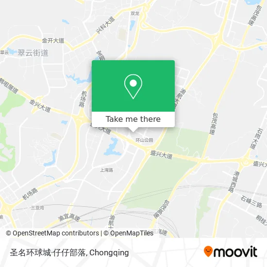 圣名环球城·仔仔部落 map