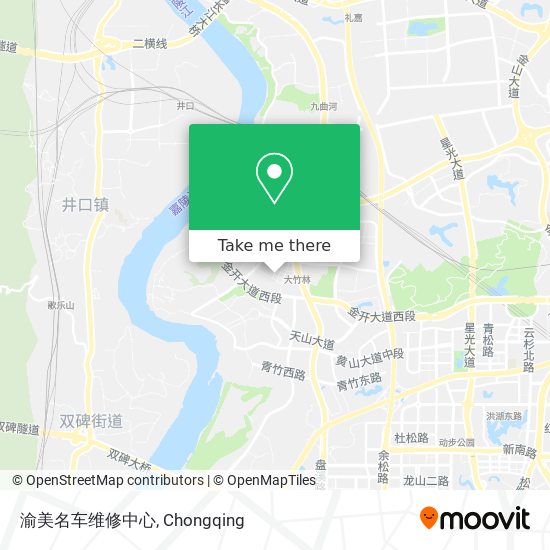渝美名车维修中心 map