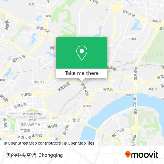美的中央空调 map