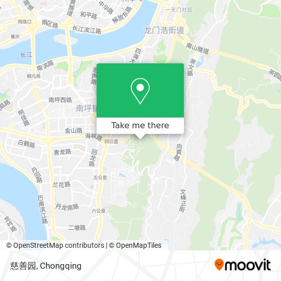 慈善园 map