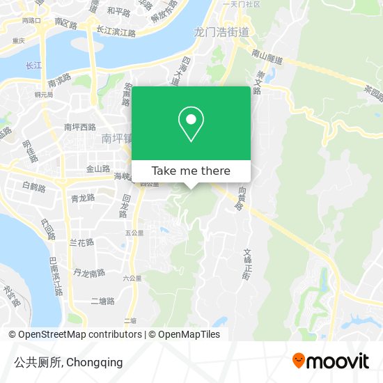 公共厕所 map