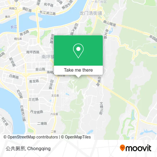 公共厕所 map