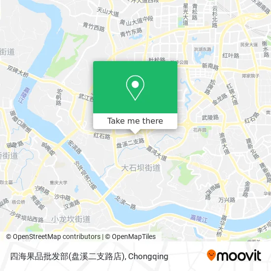 四海果品批发部(盘溪二支路店) map