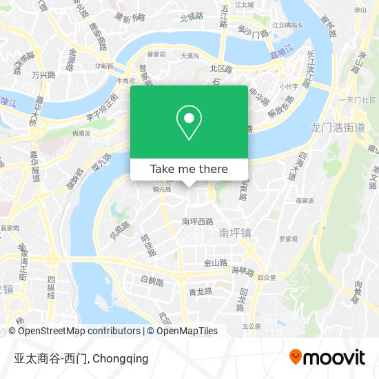 亚太商谷-西门 map