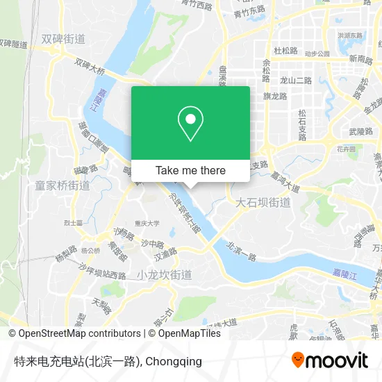 特来电充电站(北滨一路) map