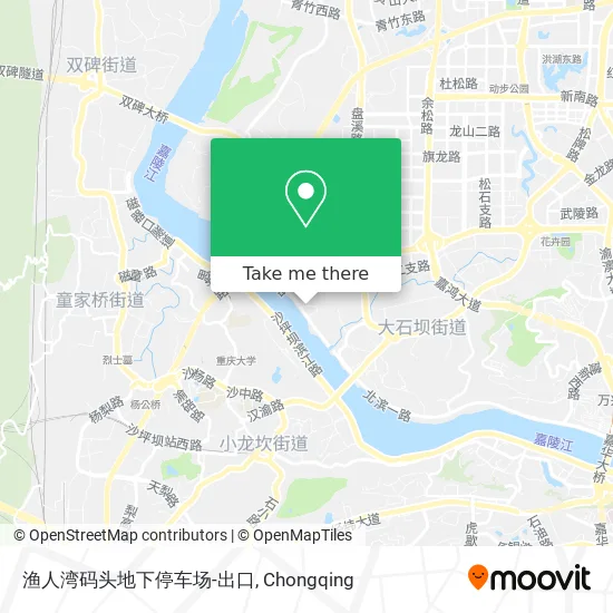 渔人湾码头地下停车场-出口 map