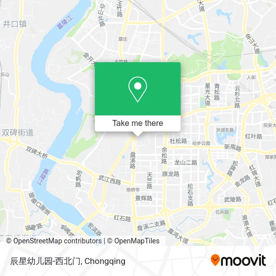 辰星幼儿园-西北门 map