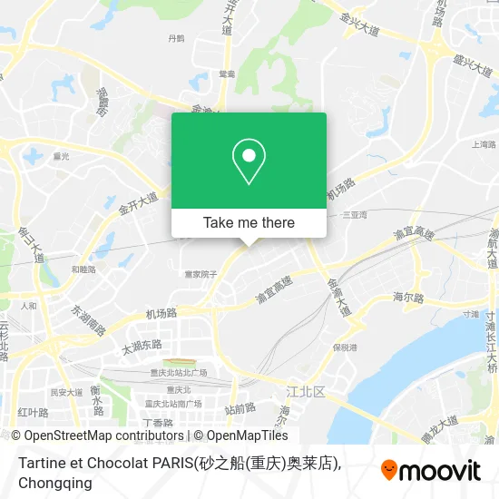 Tartine et Chocolat PARIS(砂之船(重庆)奥莱店) map