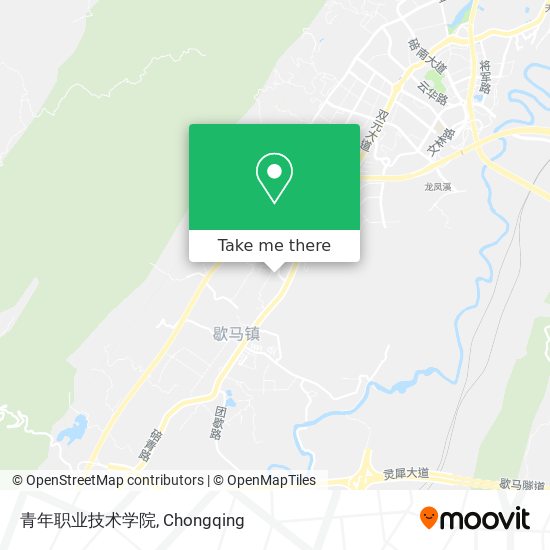青年职业技术学院 map