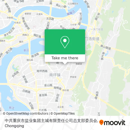 中共重庆市盐业集团主城有限责任公司总支部委员会 map