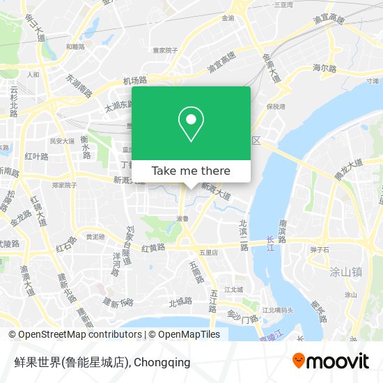 鲜果世界(鲁能星城店) map