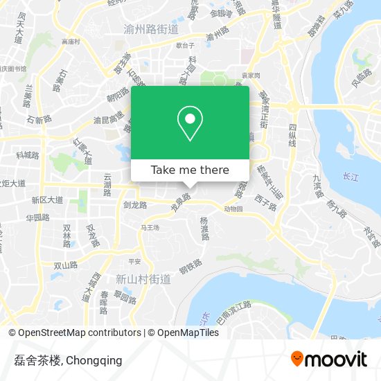 磊舍茶楼 map