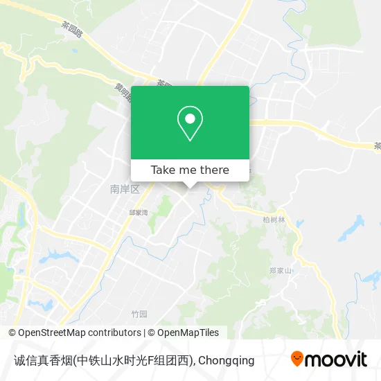 诚信真香烟(中铁山水时光F组团西) map