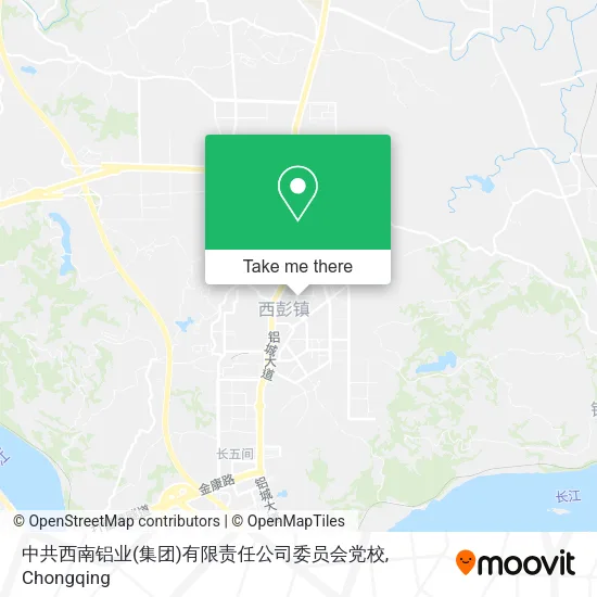 中共西南铝业(集团)有限责任公司委员会党校 map
