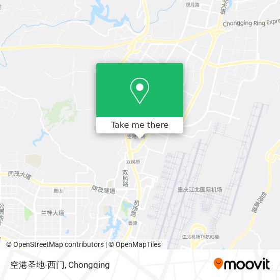 空港圣地-西门 map