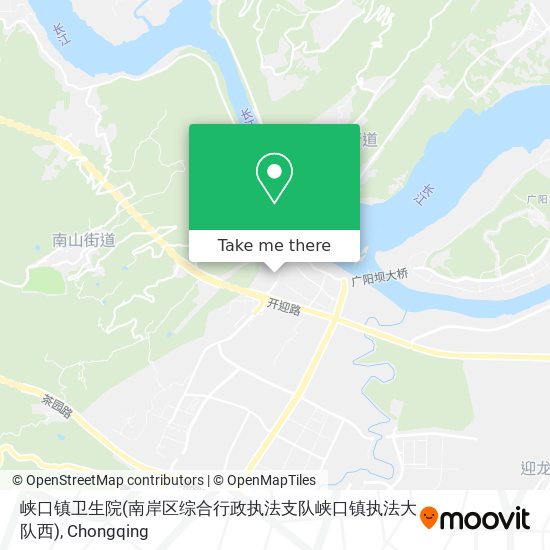 峡口镇卫生院(南岸区综合行政执法支队峡口镇执法大队西) map