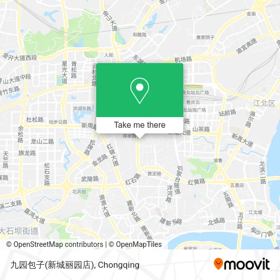 九园包子(新城丽园店) map