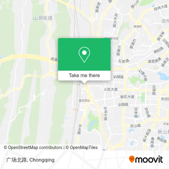 广场北路 map