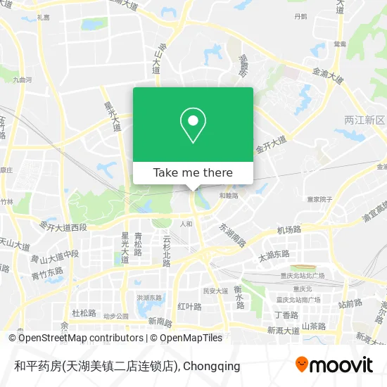 和平药房(天湖美镇二店连锁店) map
