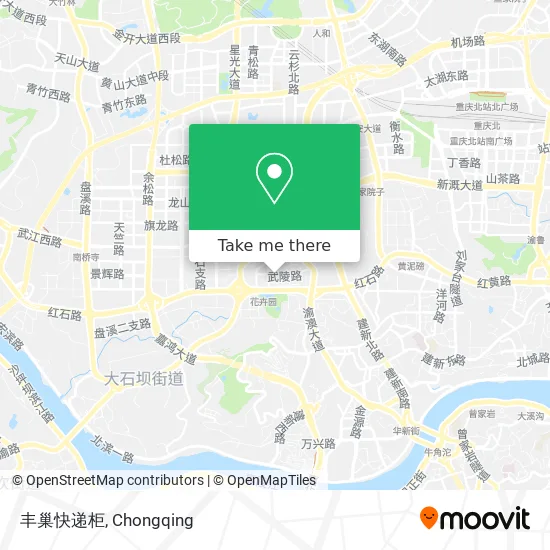 丰巢快递柜 map