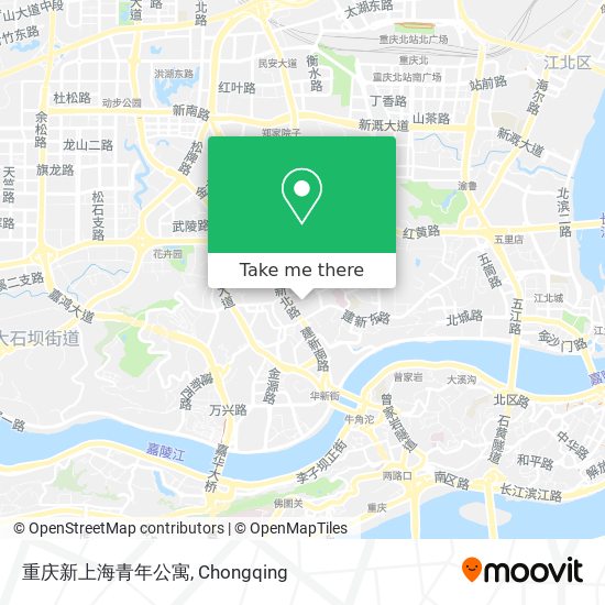 重庆新上海青年公寓 map
