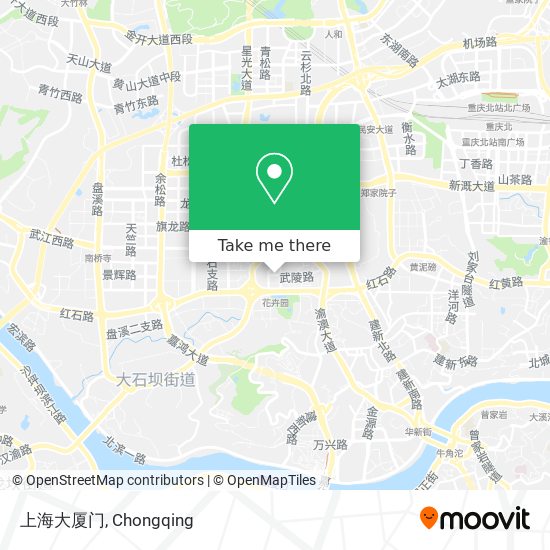 上海大厦门 map