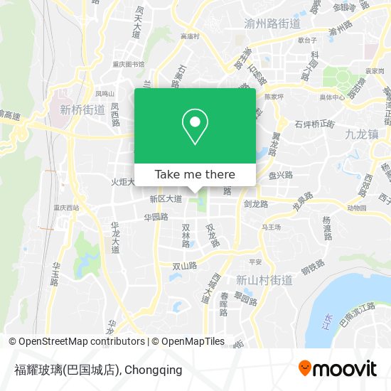 福耀玻璃(巴国城店) map