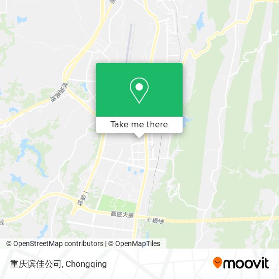 重庆滨佳公司 map