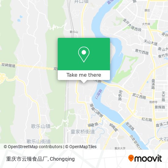 重庆市云臻食品厂 map