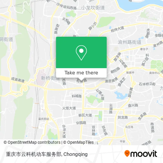 重庆市云科机动车服务部 map
