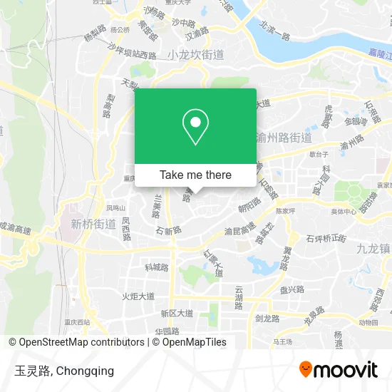 玉灵路 map