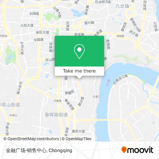 金融广场-销售中心 map