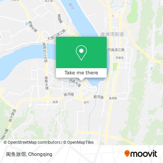 阆鱼旅馆 map