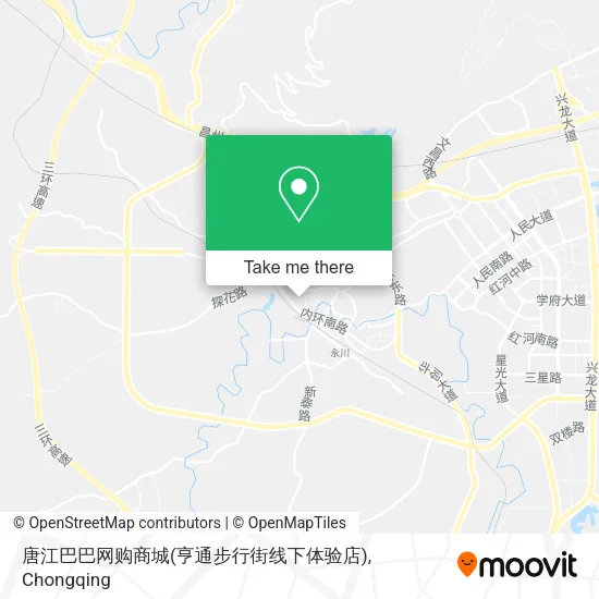 唐江巴巴网购商城(亨通步行街线下体验店) map