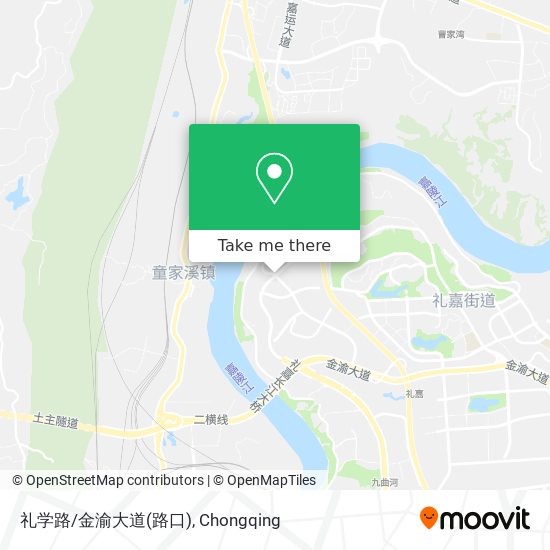 礼学路/金渝大道(路口) map