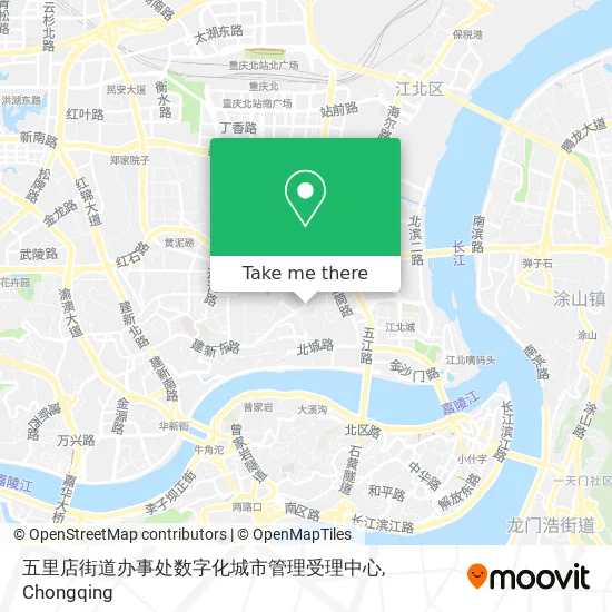 五里店街道办事处数字化城市管理受理中心 map