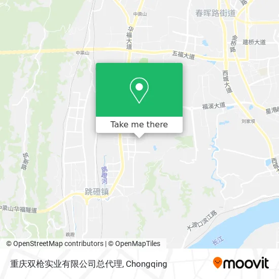 重庆双枪实业有限公司总代理 map
