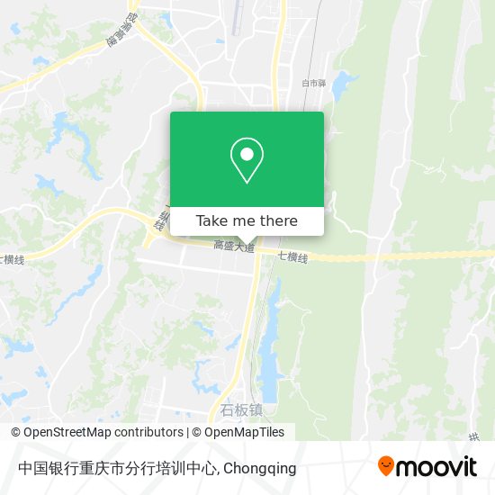 中国银行重庆市分行培训中心 map