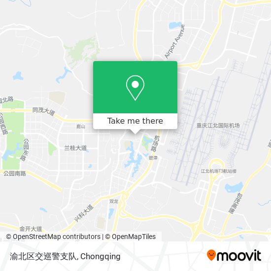 渝北区交巡警支队 map