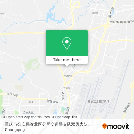 重庆市公安局渝北区分局交巡警支队双凤大队 map