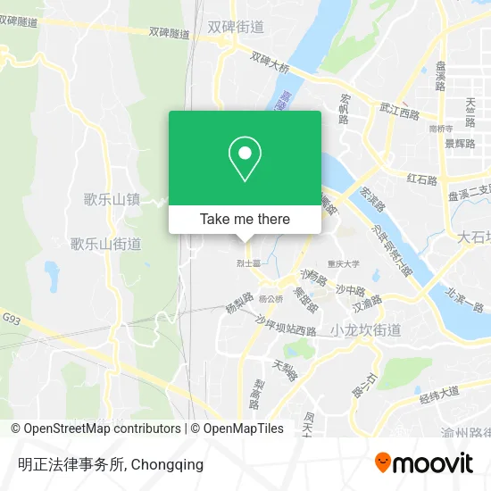 明正法律事务所 map