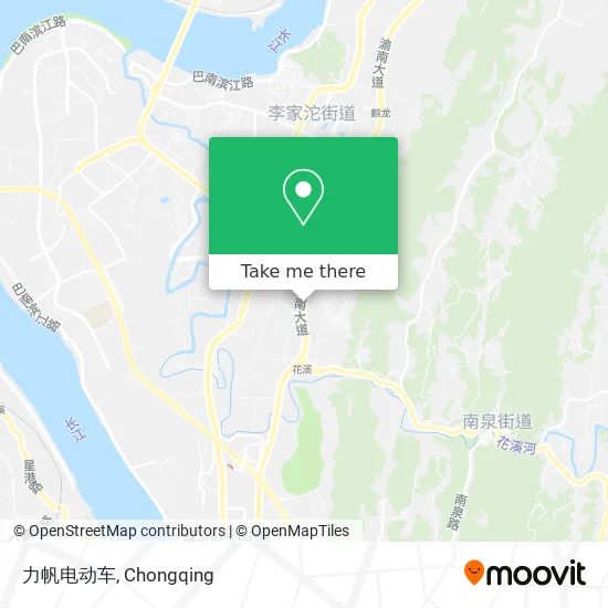 力帆电动车 map