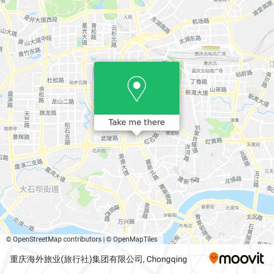 重庆海外旅业(旅行社)集团有限公司 map
