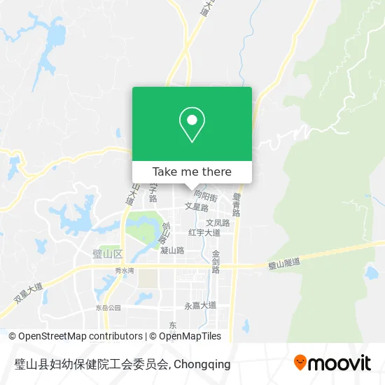 璧山县妇幼保健院工会委员会 map