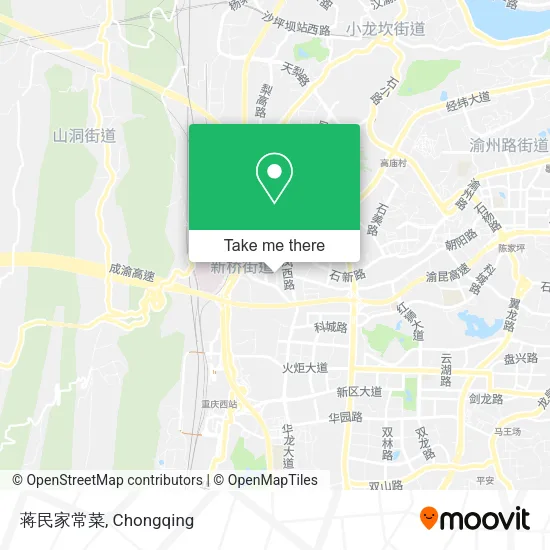 蒋民家常菜 map