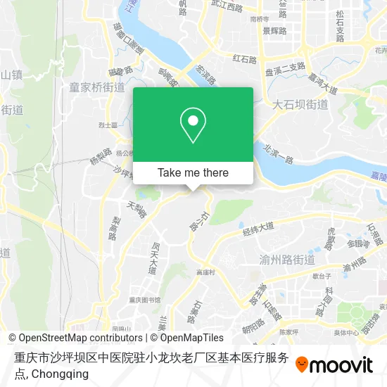 重庆市沙坪坝区中医院驻小龙坎老厂区基本医疗服务点 map
