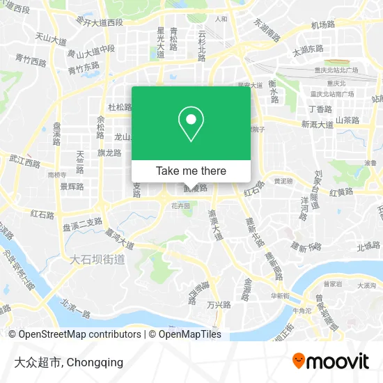 大众超市 map
