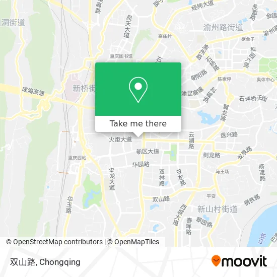 双山路 map